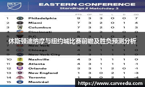 休斯顿迪纳摩与纽约城比赛前瞻及胜负预测分析